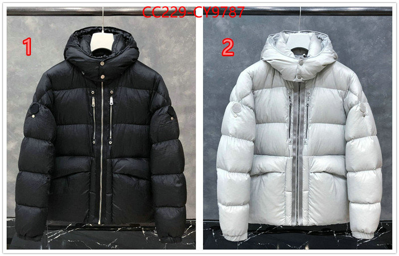 Down jacket Men-Moncler buy best quality replica ID: CY9787 $: 229USD