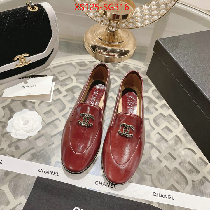Women Shoes-Chanel aaaaa+ replica designer ID: SG316 $: 125USD