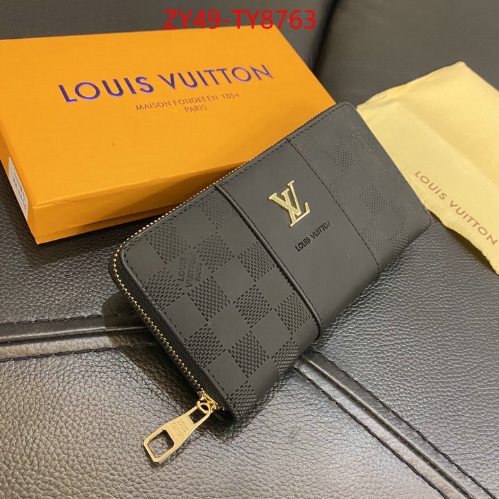 LV Bags(4A)-Wallet high quality designer ID: TY8763 $: 49USD