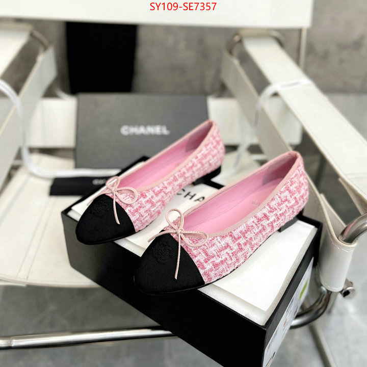 Women Shoes-Chanel buy cheap ID: SE7357 $: 109USD