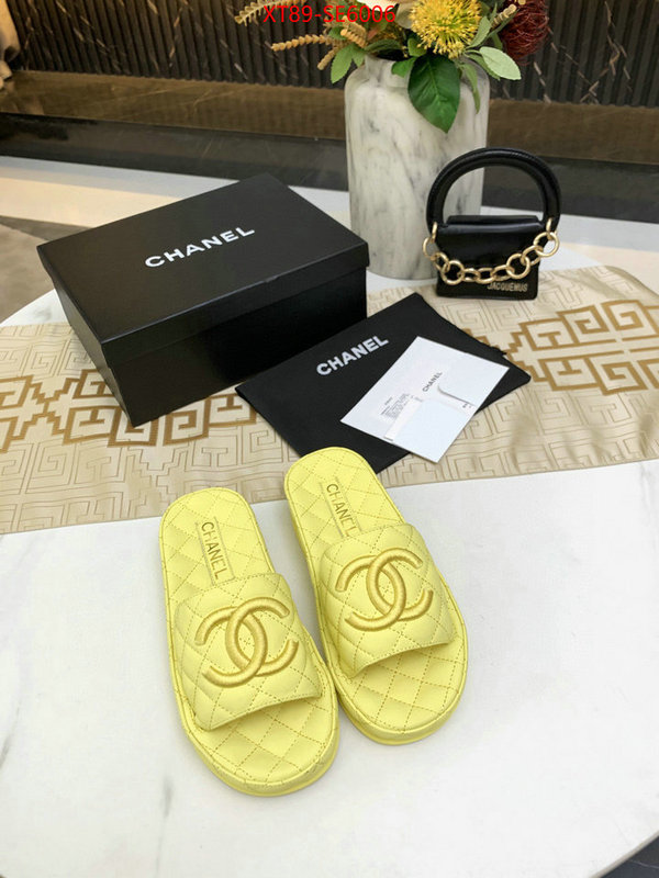 Women Shoes-Chanel how to buy replcia ID: SE6006 $: 89USD