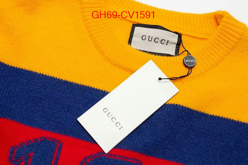 Clothing-Gucci buy best quality replica ID: CV1591 $: 69USD