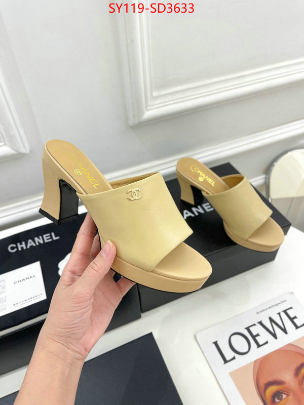Women Shoes-Chanel high-end designer ID: SD3633 $: 119USD