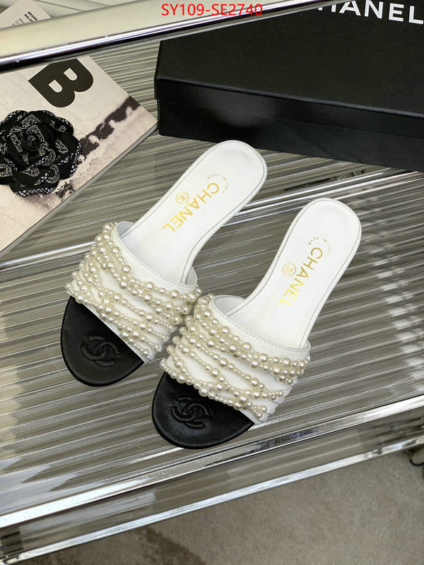 Women Shoes-Chanel best replica 1:1 ID: SE2740 $: 109USD