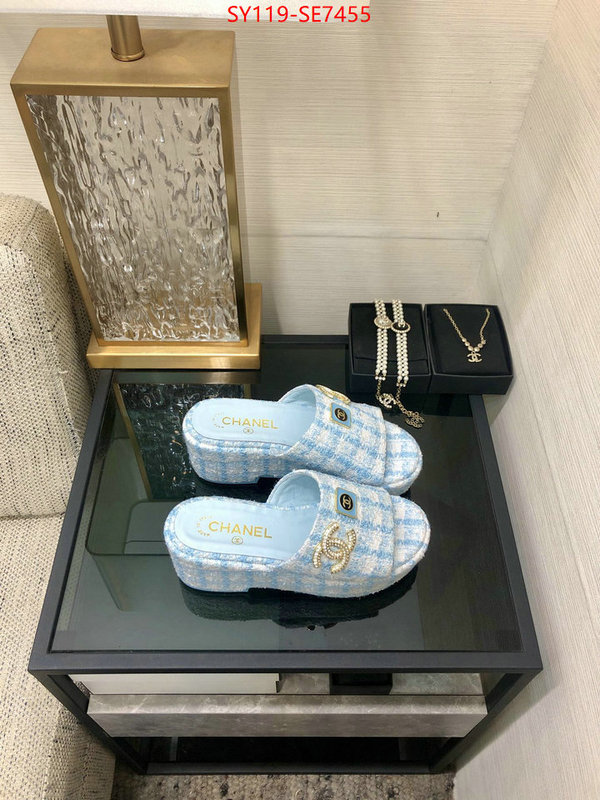 Women Shoes-Chanel best site for replica ID: SE7455 $: 119USD