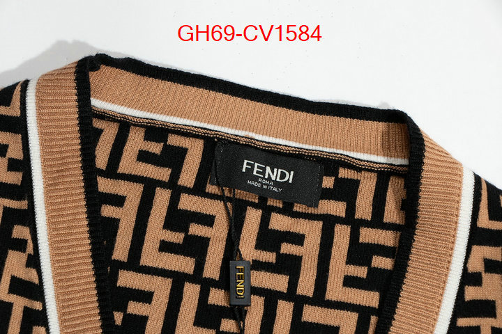 Clothing-Fendi high quality aaaaa replica ID: CV1584 $: 69USD