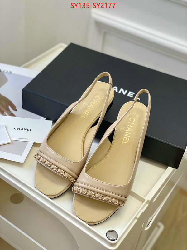 Women Shoes-Chanel buying replica ID: SY2177 $: 135USD