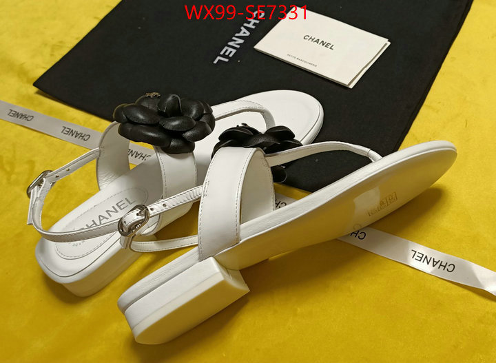 Women Shoes-Chanel unsurpassed quality ID: SE7331 $: 99USD