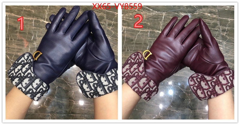 Gloves-Dior top brands like ID: VY8559 $: 65USD