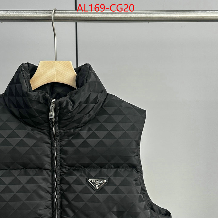 Down jacket Women-Prada 1:1 replica wholesale ID: CG20 $: 169USD