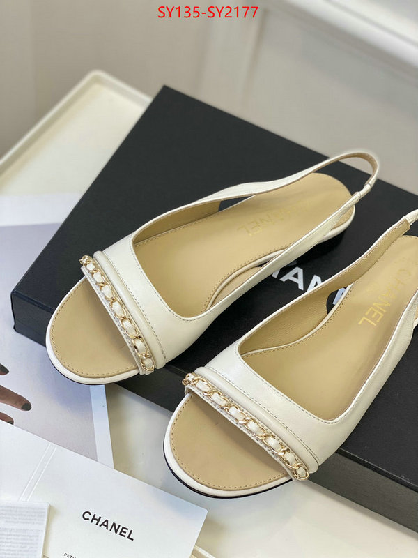 Women Shoes-Chanel buying replica ID: SY2177 $: 135USD