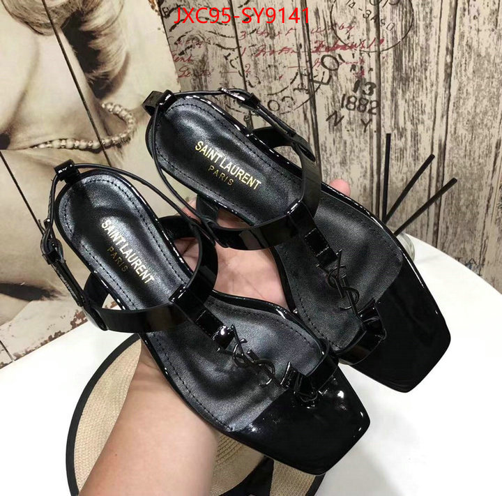 Women Shoes-YSL shop cheap high quality 1:1 replica ID: SY9141 $: 95USD