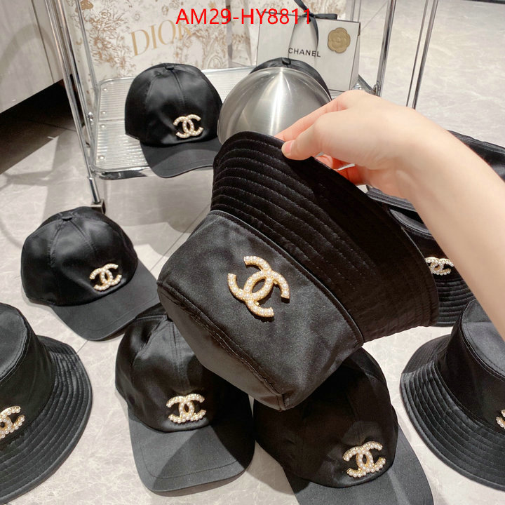 Cap (Hat)-Chanel for sale cheap now ID: HY8811 $: 29USD