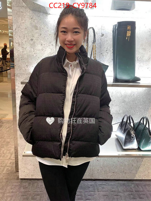 Down jacket Women-Givenchy buy 1:1 ID: CY9784 $: 219USD