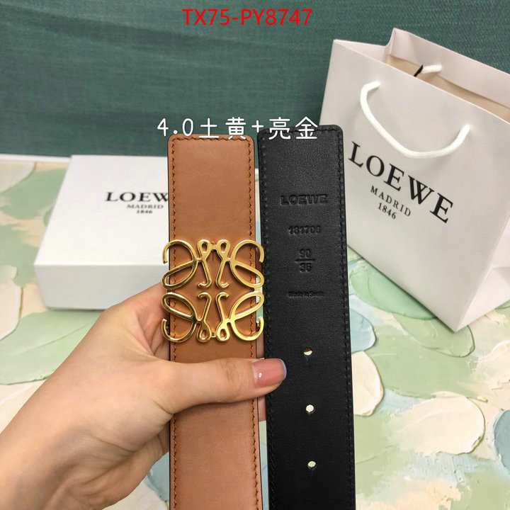 Belts-Loewe buy the best high quality replica ID: PY8747 $: 75USD