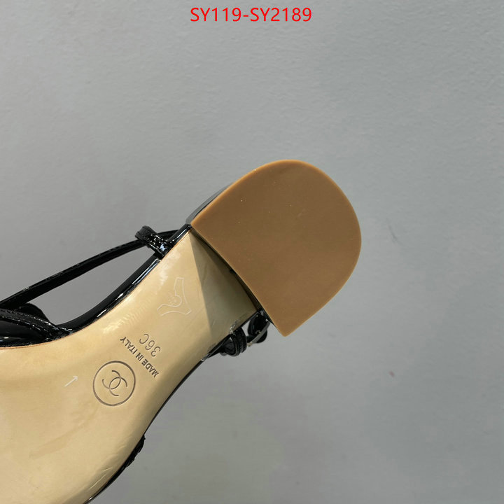 Women Shoes-Chanel fake cheap best online ID: SY2189 $: 119USD