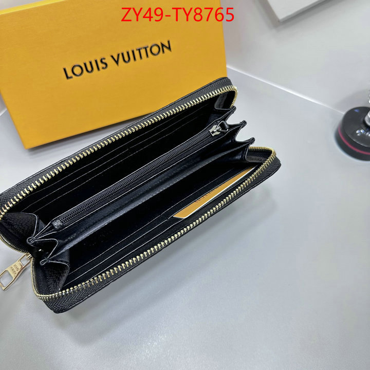 LV Bags(4A)-Wallet shop the best high quality ID: TY8765 $: 49USD