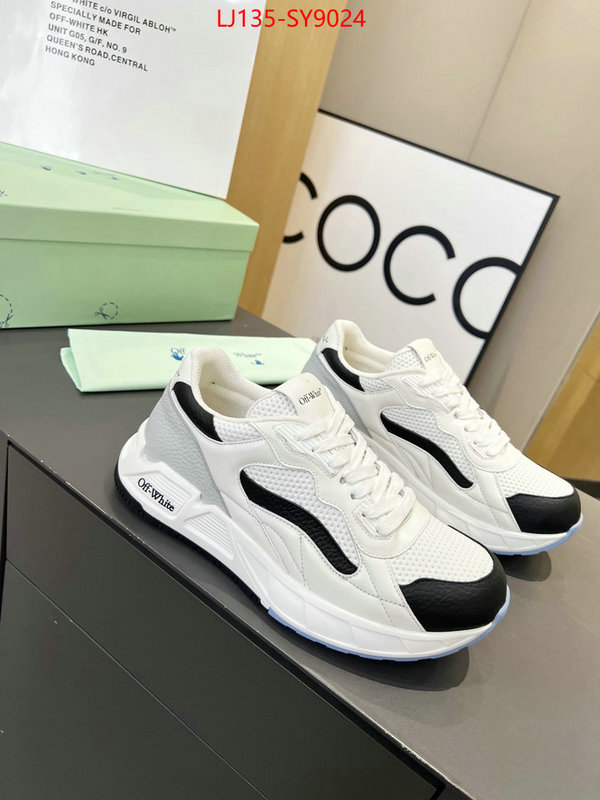 Men Shoes-Offwhite high quality 1:1 replica ID: SY9024 $: 135USD