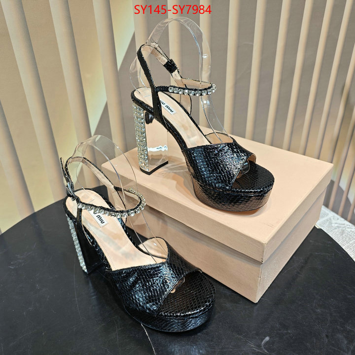 Women Shoes-Miu Miu hot sale ID: SY7984 $: 145USD