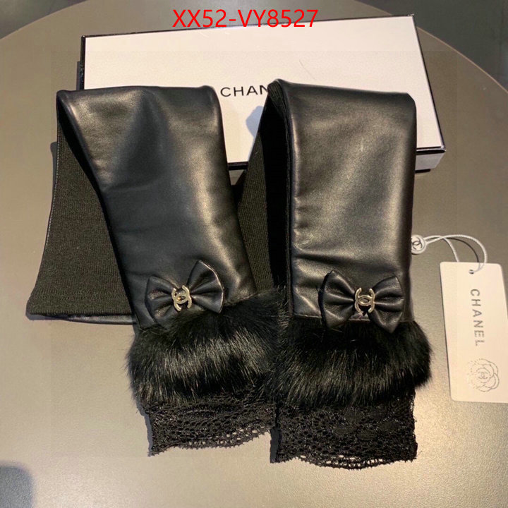 Gloves-Chanel highest product quality ID: VY8527 $: 52USD