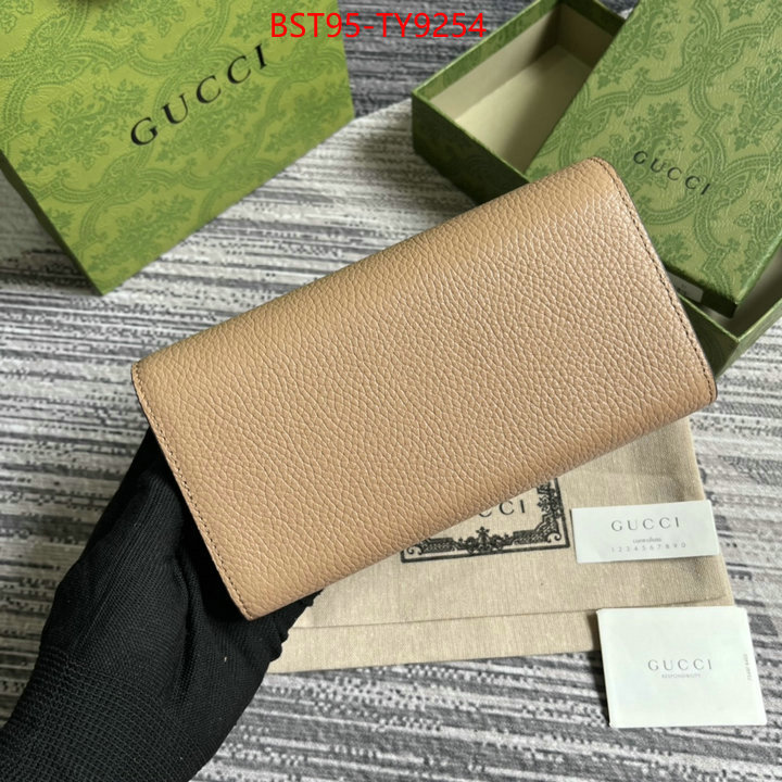 Gucci Bags(TOP)-Wallet- shop the best high quality ID: TY9254 $: 95USD