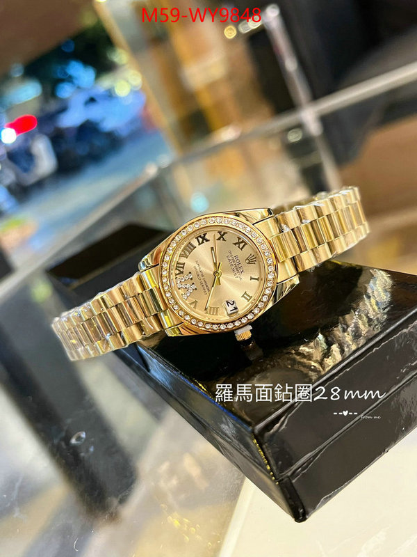 Watch(4A)-Rolex exclusive cheap ID: WY9848 $: 59USD