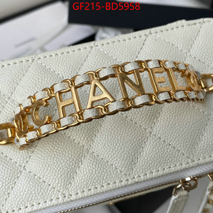 Chanel Bags(TOP)-Vanity best aaaaa ID: BD5958 $: 215USD