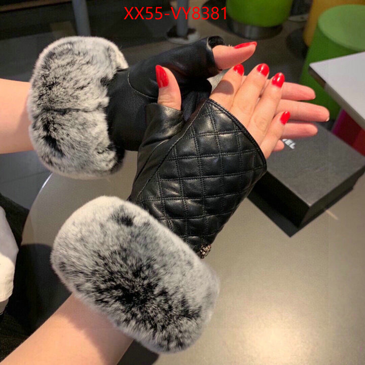 Gloves-Chanel replcia cheap ID: VY8381 $: 55USD