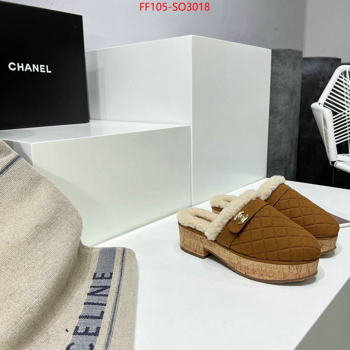 Women Shoes-Chanel 7 star ID: SO3018 $: 105USD