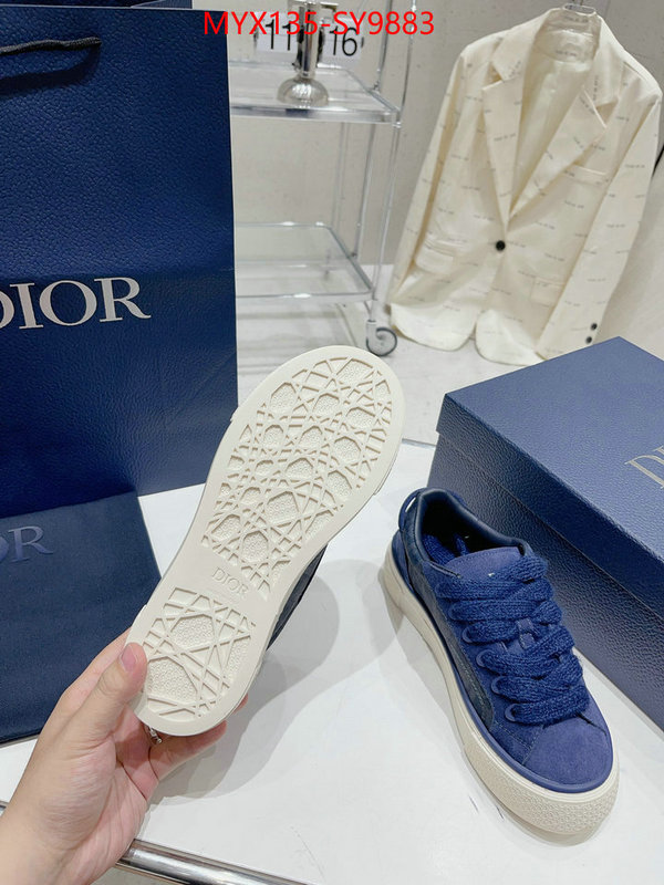 Men shoes-Dior luxury cheap ID: SY9883 $: 135USD