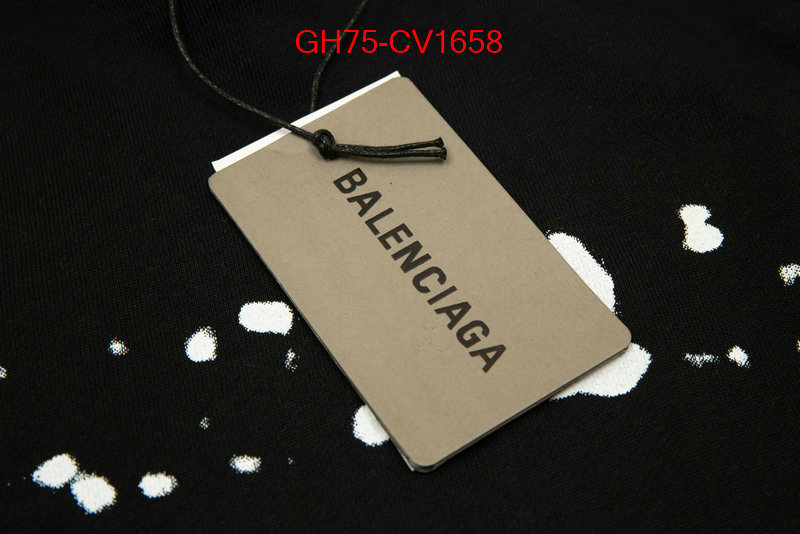 Clothing-Balenciaga buy cheap replica ID: CV1658 $: 75USD