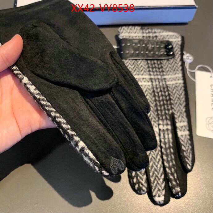 Gloves-Chanel high quality aaaaa replica ID: VY8538 $: 42USD