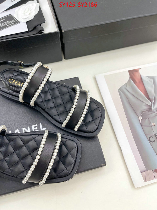 Women Shoes-Chanel wholesale replica shop ID: SY2186 $: 125USD