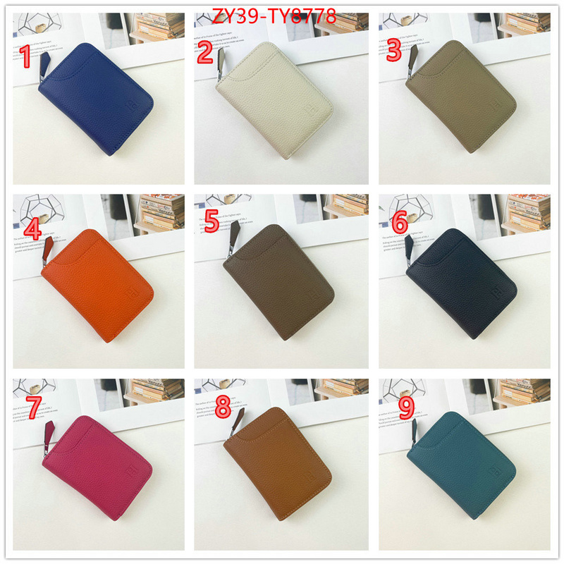 Hermes Bags(4A)-Wallet- shop ID: TY8778 $: 39USD