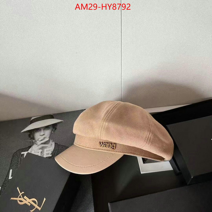 Cap(Hat)-Alexander Wang mirror copy luxury ID: HY8792 $: 29USD