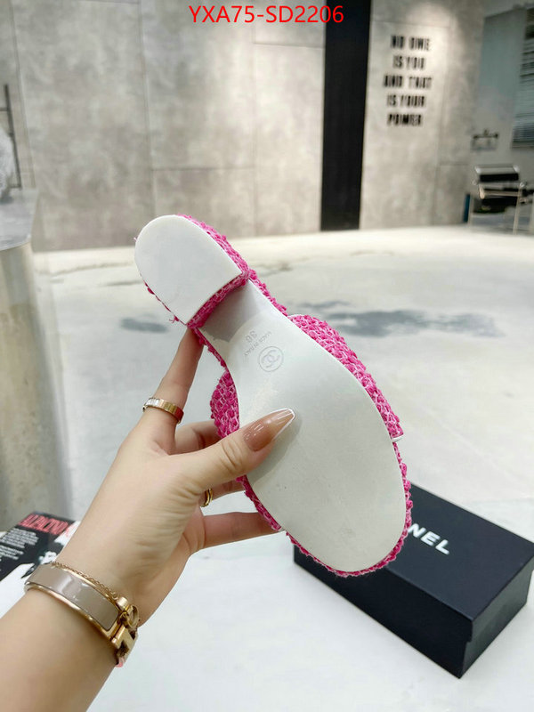 Women Shoes-Chanel best replica new style ID: SD2206 $: 75USD