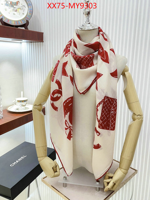 Scarf-Chanel 1:1 replica ID: MY9303 $: 75USD