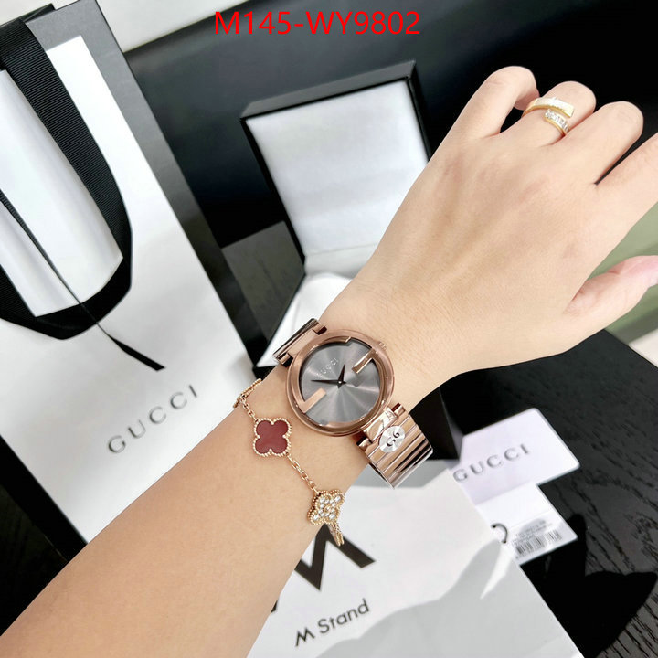 Watch(4A)-Gucci website to buy replica ID: WY9802 $: 145USD