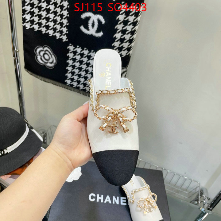 Women Shoes-Chanel luxury cheap replica ID: SO4403 $: 115USD