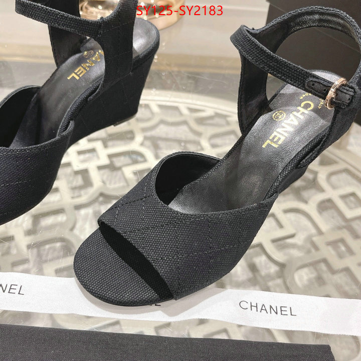 Women Shoes-Chanel every designer ID: SY2183 $: 125USD