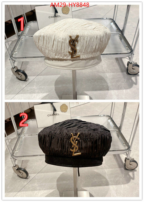 Cap (Hat)-YSL outlet sale store ID: HY8848 $: 29USD