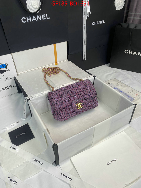 Chanel Bags(TOP)-Diagonal- replcia cheap from china ID: BD1691 $: 185USD