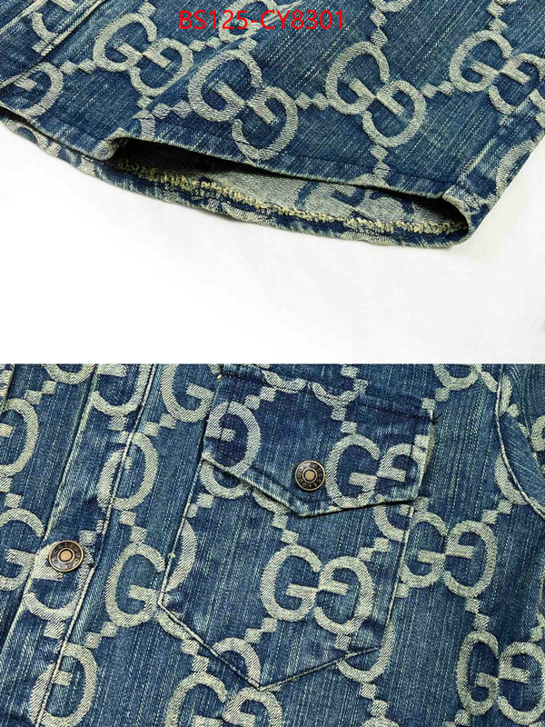 Clothing-Gucci how to buy replcia ID: CY8301 $: 125USD