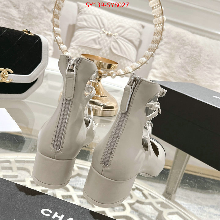 Women Shoes-Chanel wholesale 2023 replica ID: SY8027 $: 139USD