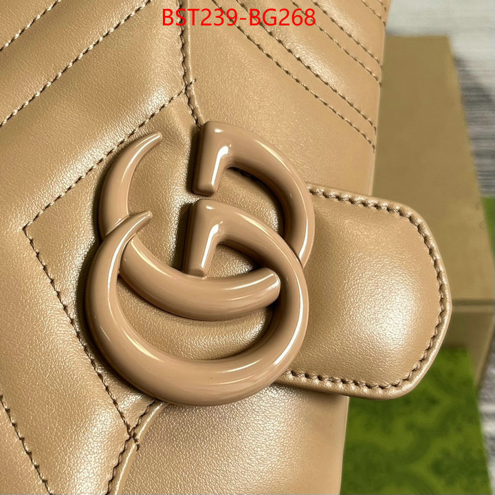 Gucci Bags(TOP)-Marmont buy 2023 replica ID: BG268 $: 239USD