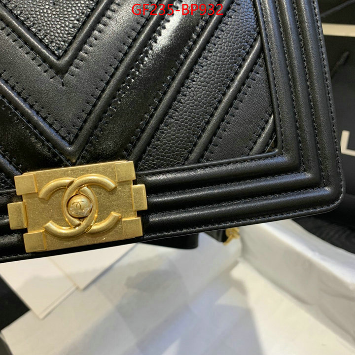 Chanel Bags(TOP)-Le Boy top quality ID: BP932 $: 235USD