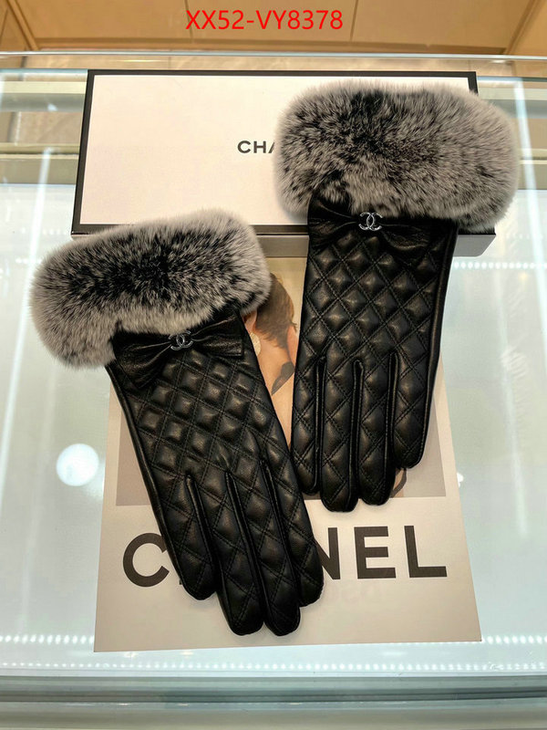 Gloves-Chanel online store ID: VY8378 $: 52USD