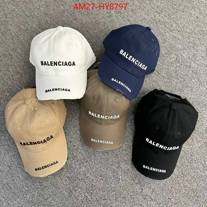 Cap(Hat)-Balenciaga 7 star collection ID: HY8797 $: 27USD