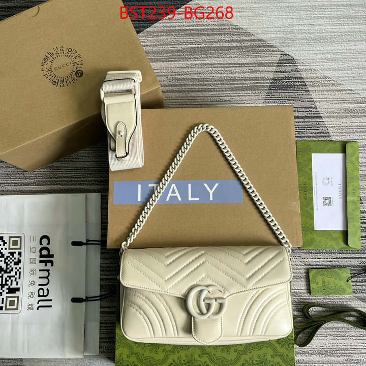 Gucci Bags(TOP)-Marmont buy 2023 replica ID: BG268 $: 239USD