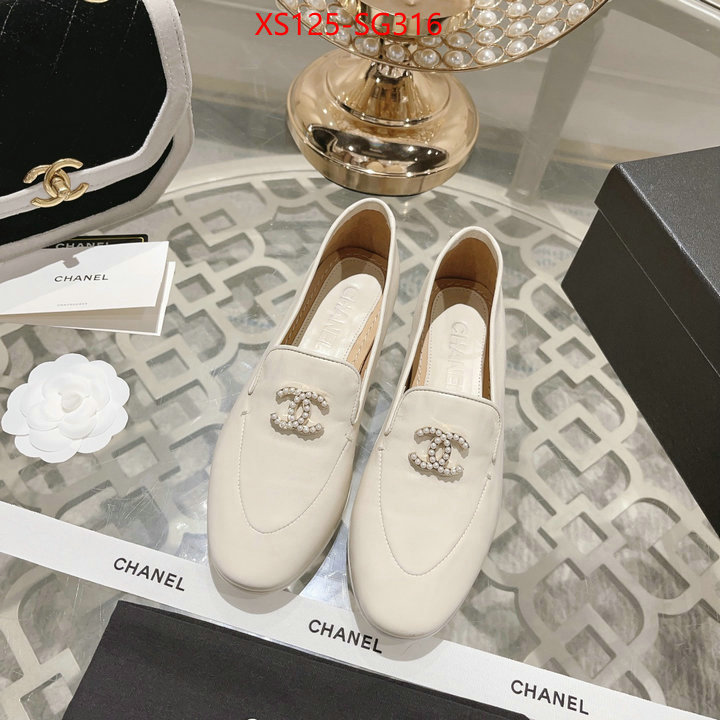 Women Shoes-Chanel aaaaa+ replica designer ID: SG316 $: 125USD